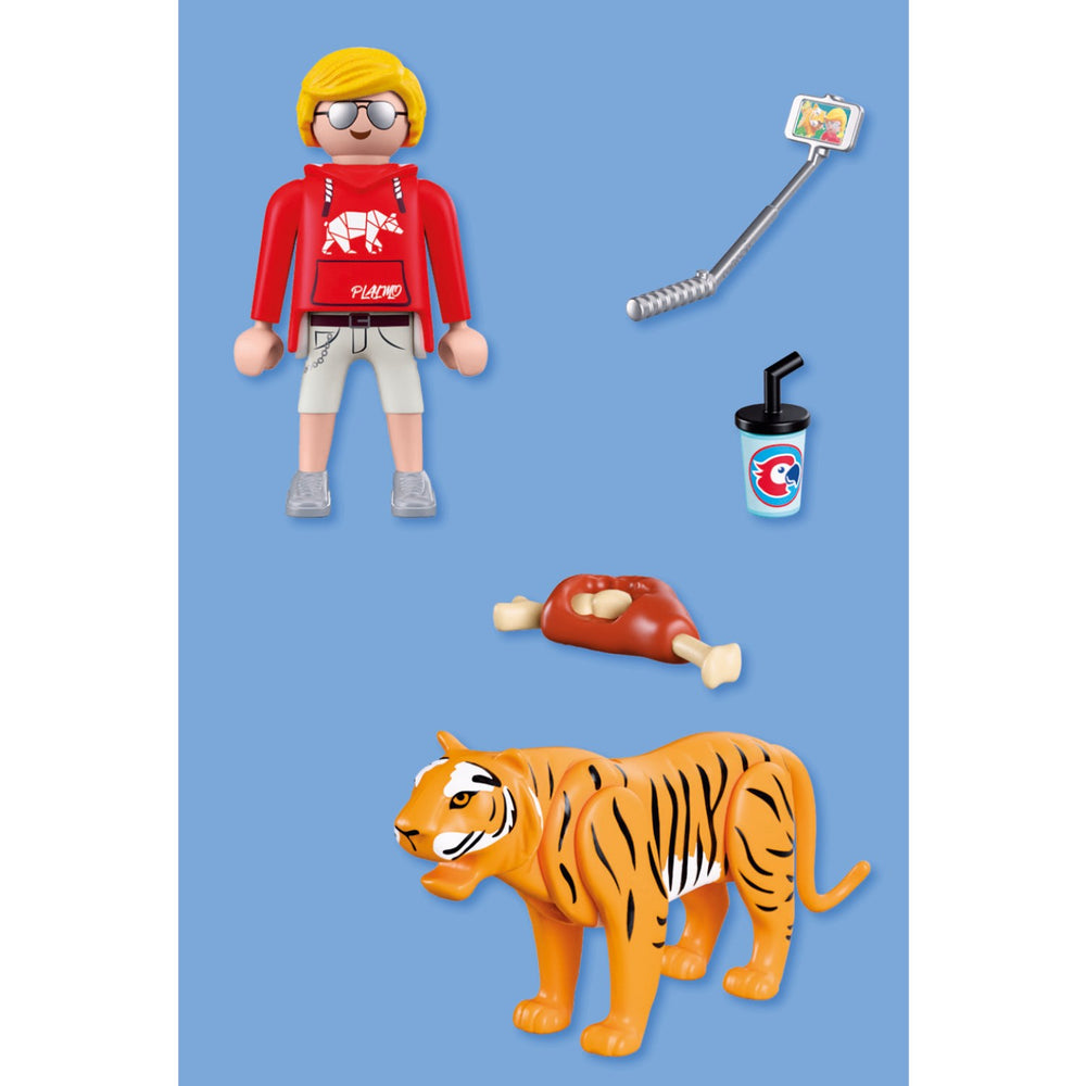Køb Playmobil® Zoo: Tiger And Visitor