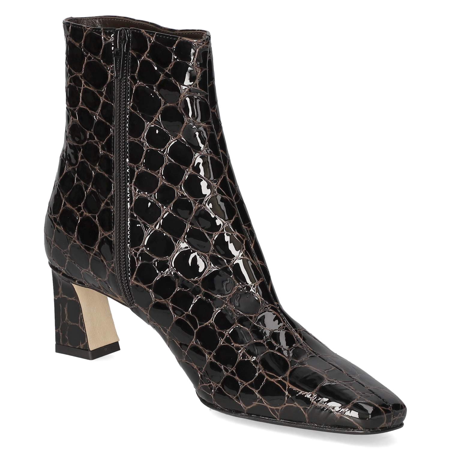 Brunate Stiefeletten - nero