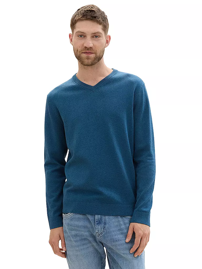 TOM TAILOR Pullover  blau