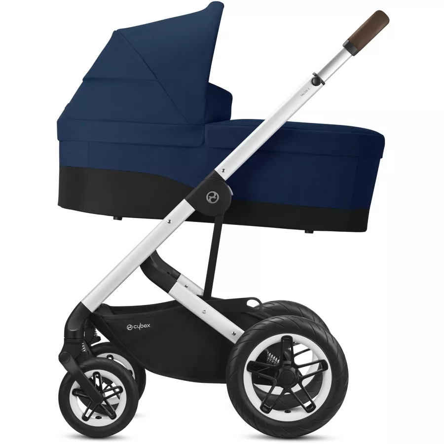 cybex GOLD Kinderwagen Talos S Lux Silver Navy Blue