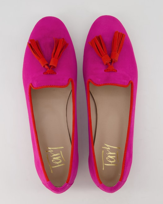 Terry Beatrice Ballerinas in Pink