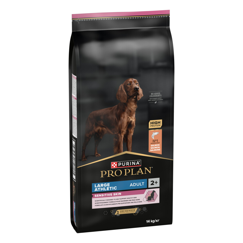 Pro Plan Adult Large Athletic Sensitive Skin Zalm14 kg