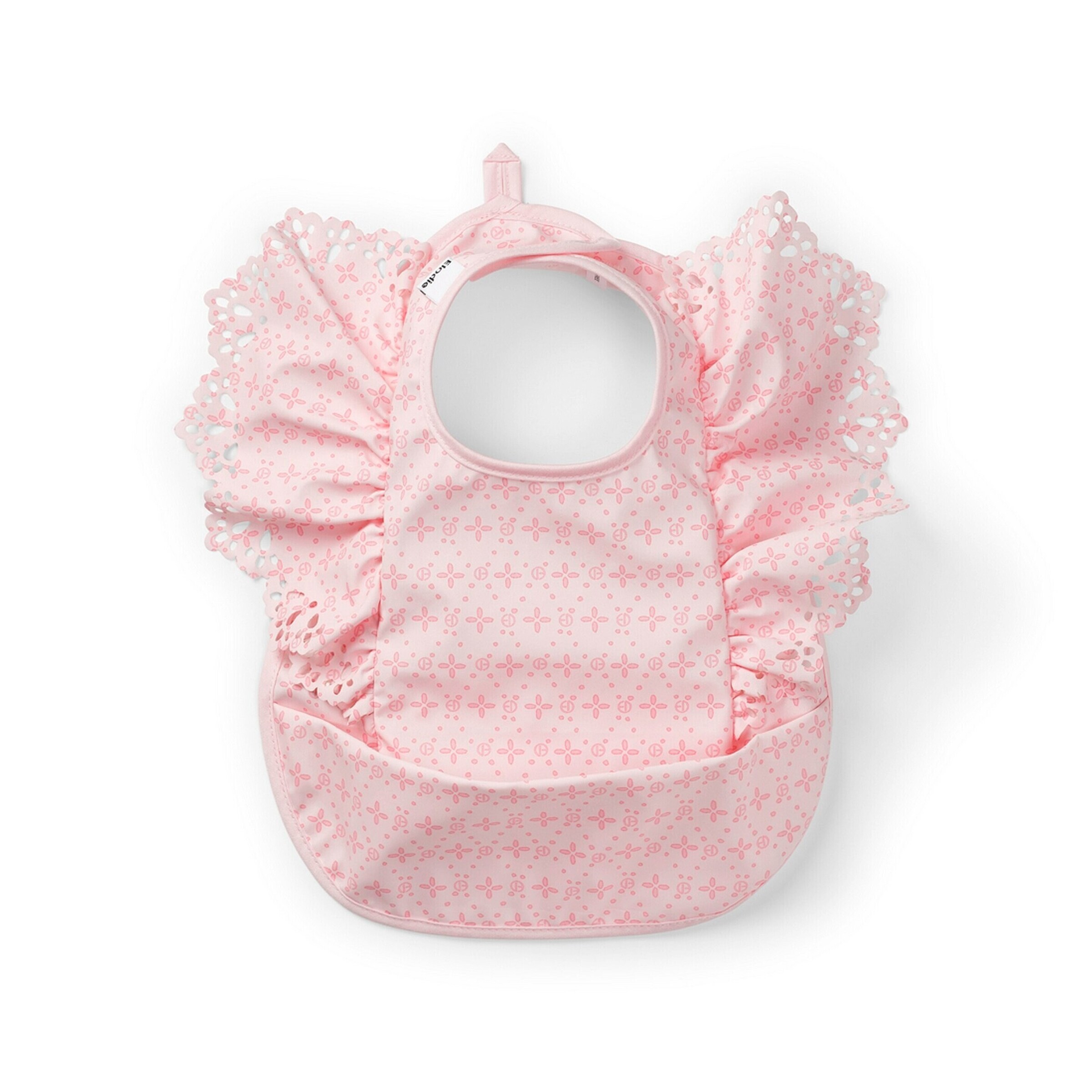 Elodie Lätzchen - Embroidery Anglaise Pink bunt