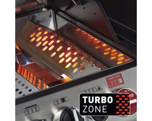 Enders Monroe Prox 3 S Turbo 3-pits gasgrill, 57 x 136 x 118,5 cm, roestvrij staal, inclusief uitneembare vetopvangbak