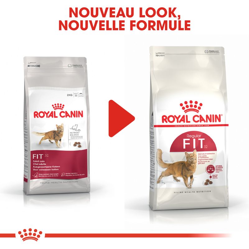 Royal Canin Regular Fit 32 à prix discount sur bitiba.fr