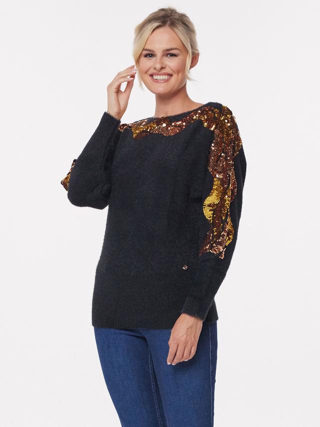 Pullover Luxury Princess mit Flauschgarn