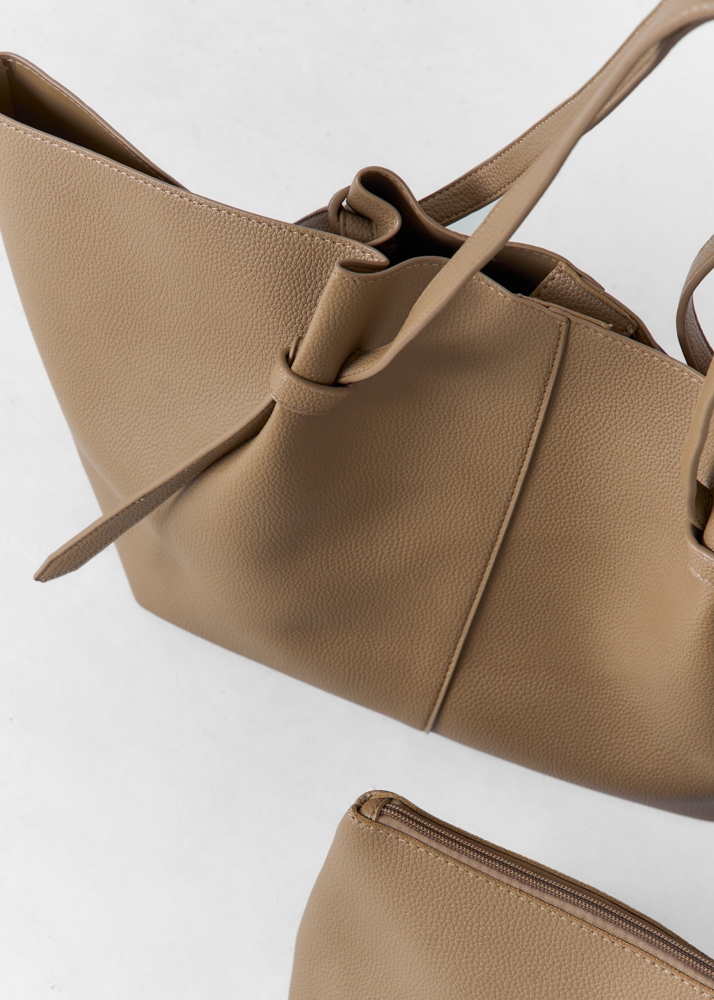 Leonie tas taupe