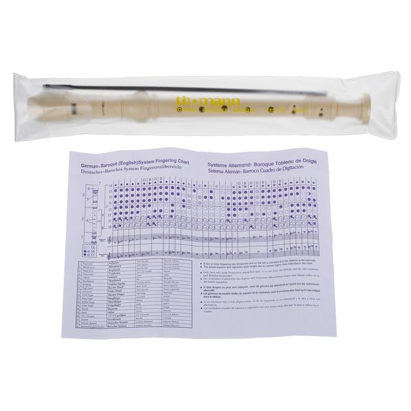 Thomann TRS-21B Sopran Blockflöte barock