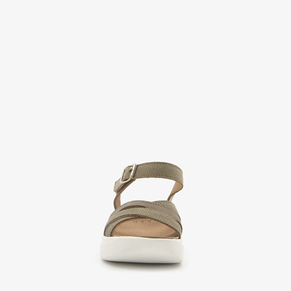 Hush Puppies dames sandalen groen/beige