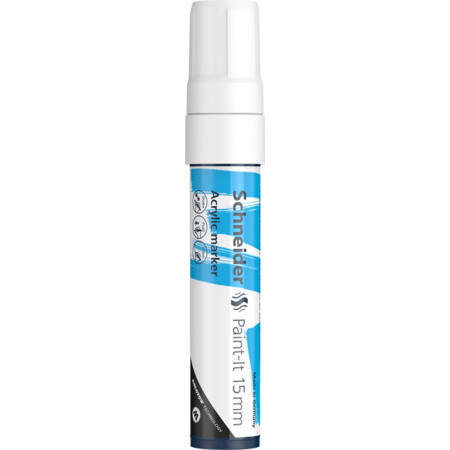 Schneider Paint-It 330 15 mm Acrylmarker - weiß - 15 mm