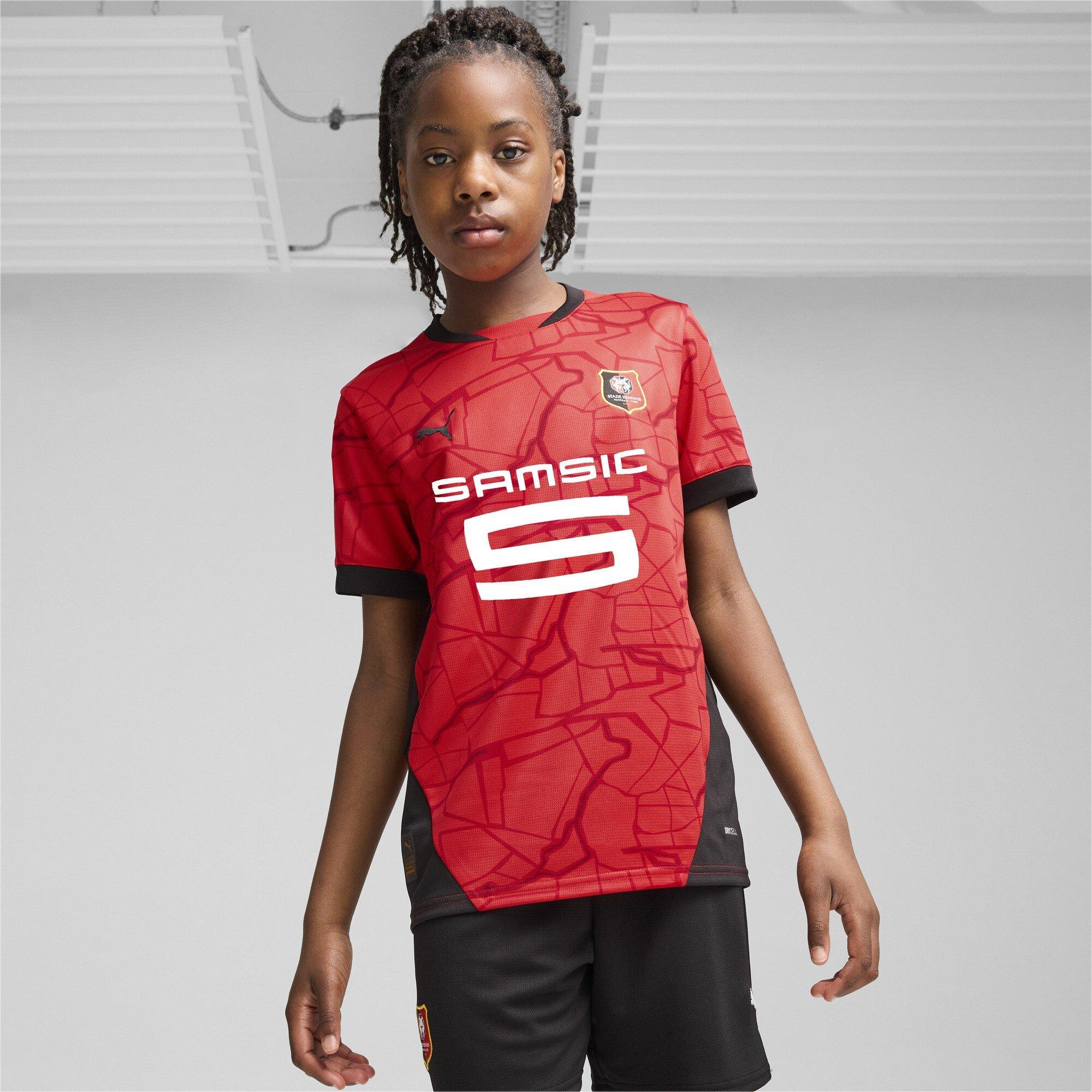 Puma Stade Rennais Home Shirt 2024 2025 Juniors