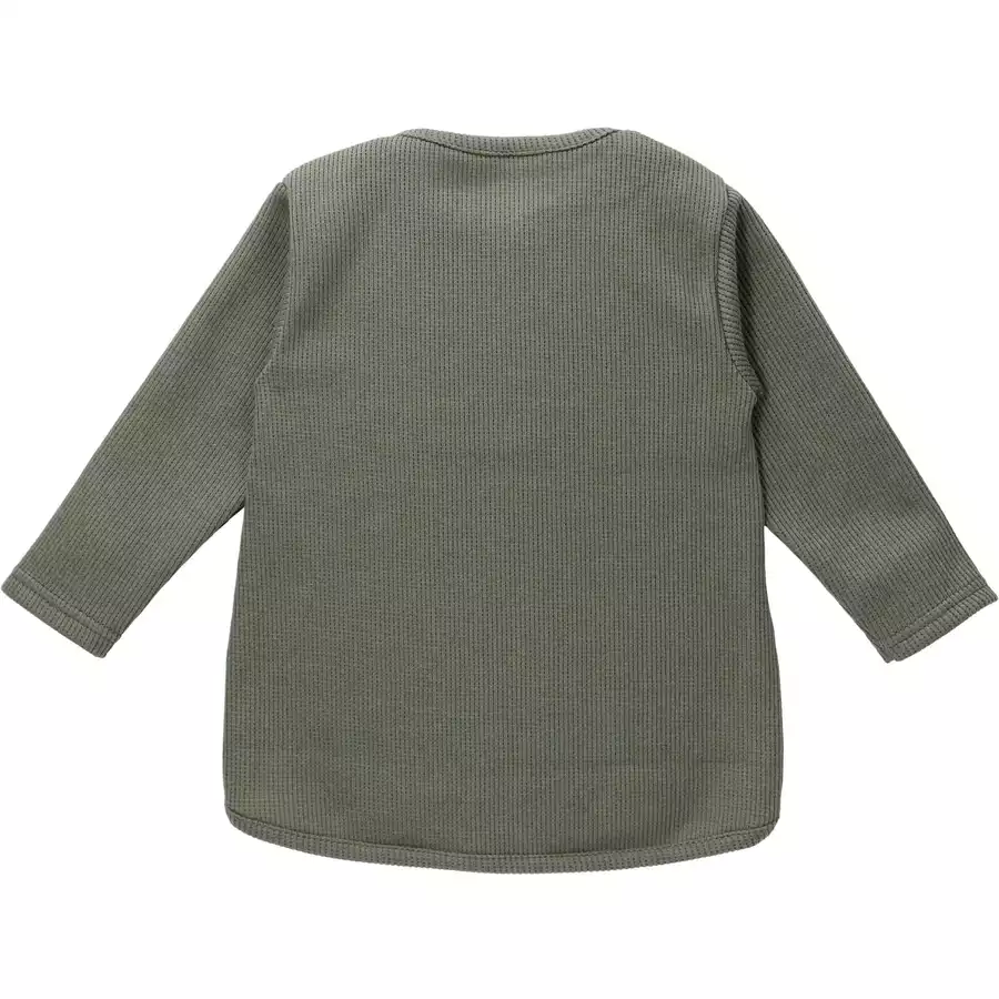 Baby Sweets Shirt Langarm Nice, Wild & Cute khaki