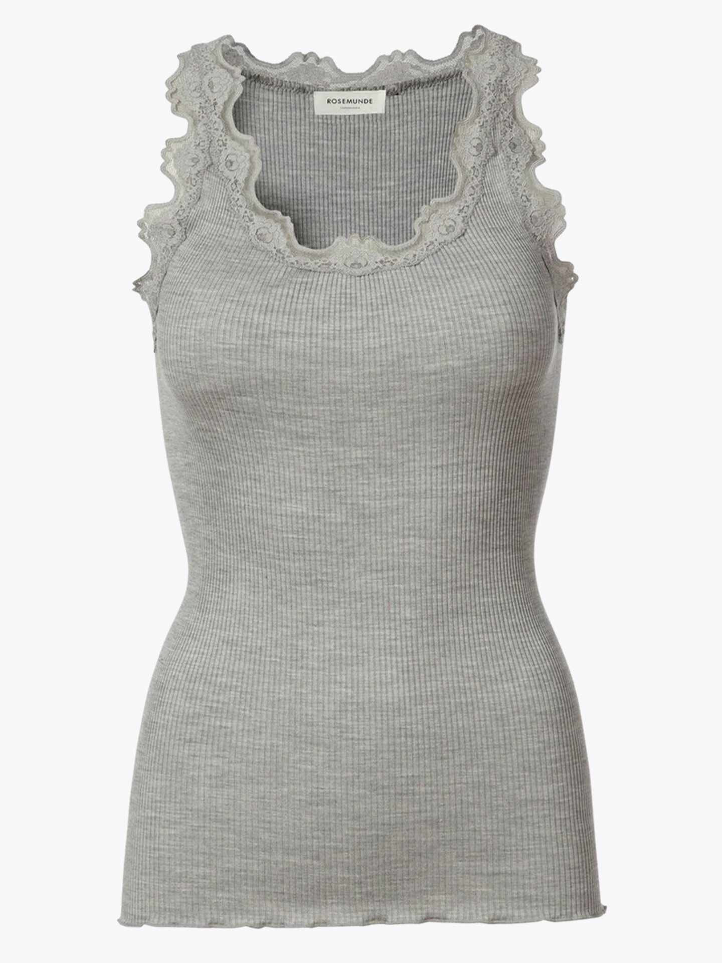 Babette Silk Top With Lace