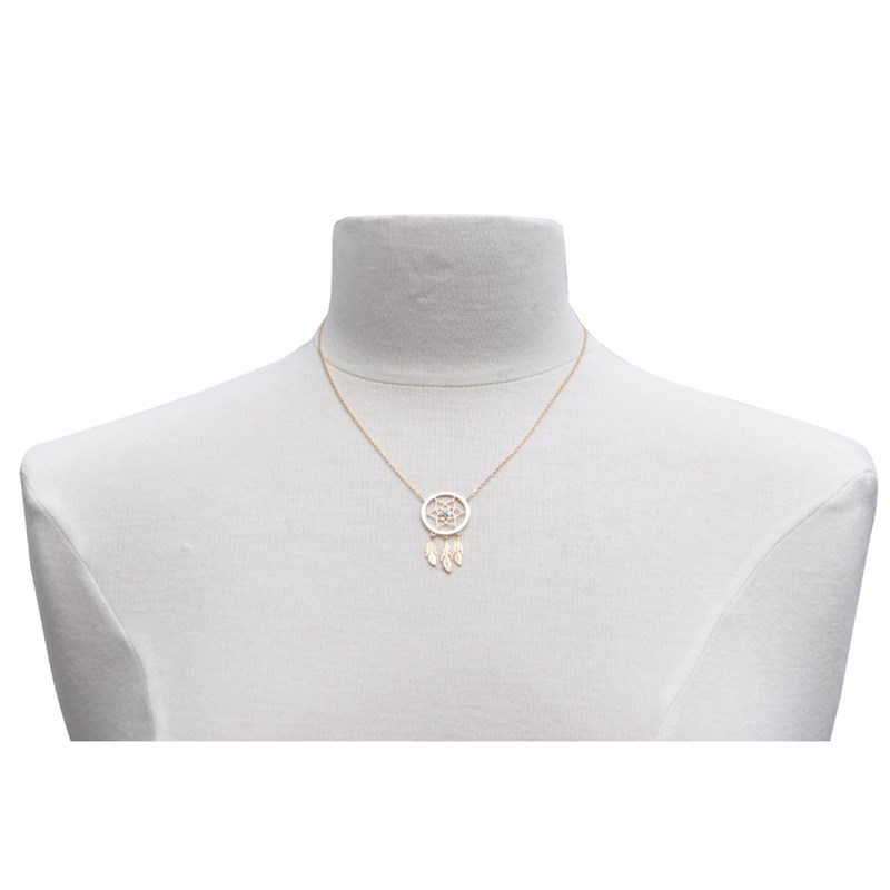 Collier Plaqué Or Attrape Rêve