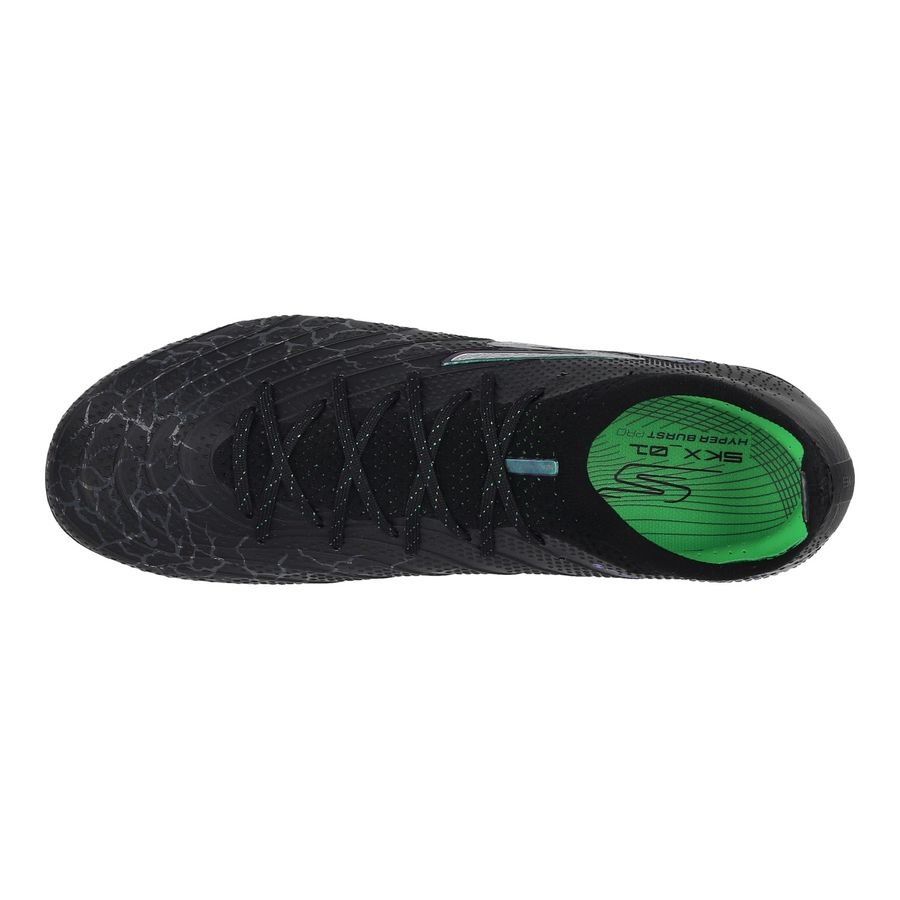 Skechers SKX_01 1.5 Low FG Evergreen - Noir/Argenté/Vert