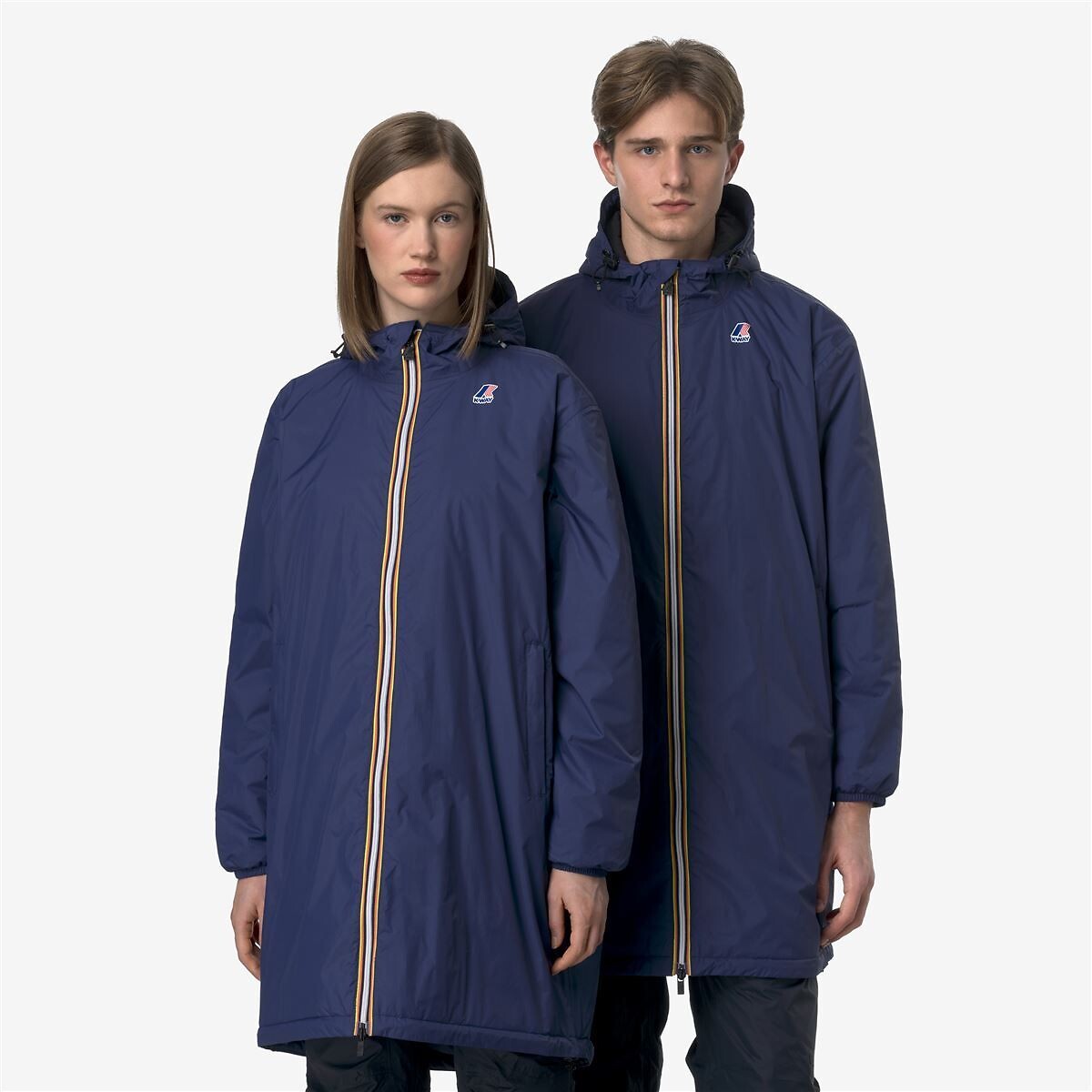 K-WAY<br>Corta-vento unissex de comprimento médio LE VRAI 4.0 EIFFEL WARM