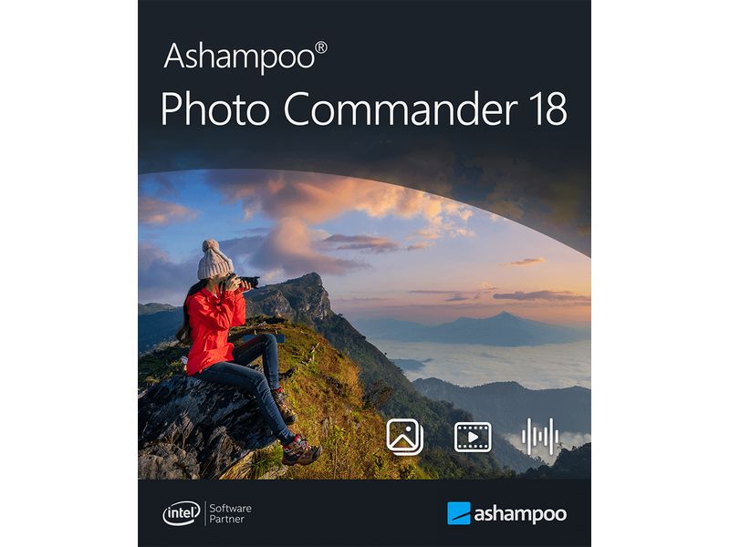 Ashampoo Photo Commander 18 ESD, Vollversion, 1 PC Das Multitalent zum Betrachten, Bearbeiten und Organisieren Deiner Fotos