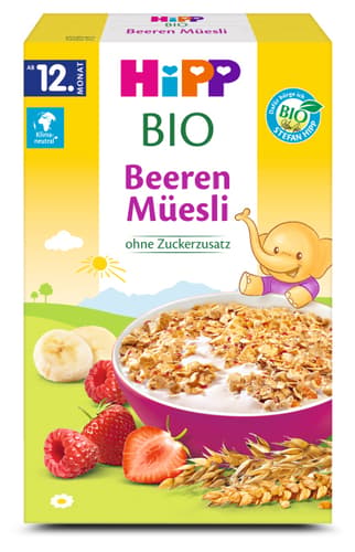 HiPP Bio Beeren-Müesli ab 12. Monat