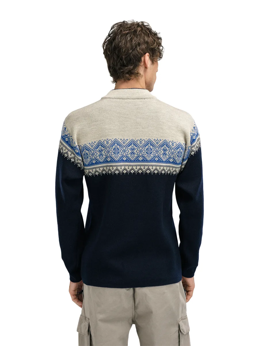 Dale of Norway Men's Moritz Sweater Marine Sandstone