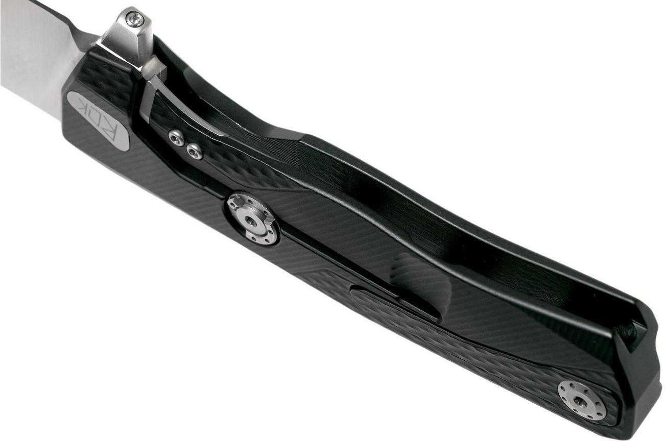 LionSteel ROK Satin Black Aluminium ROK A BS zakmes