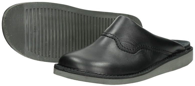 The New Shoecompany Heren muilen zwart