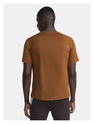 Maillot manches courtes Craft Pro Trail Marron