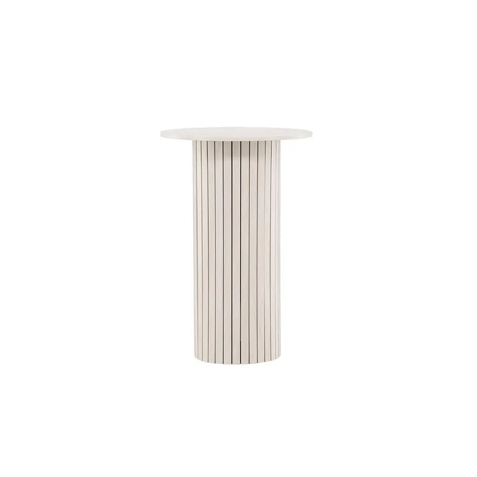 Hioshop Härön bartafel Ø70 cm whitewash