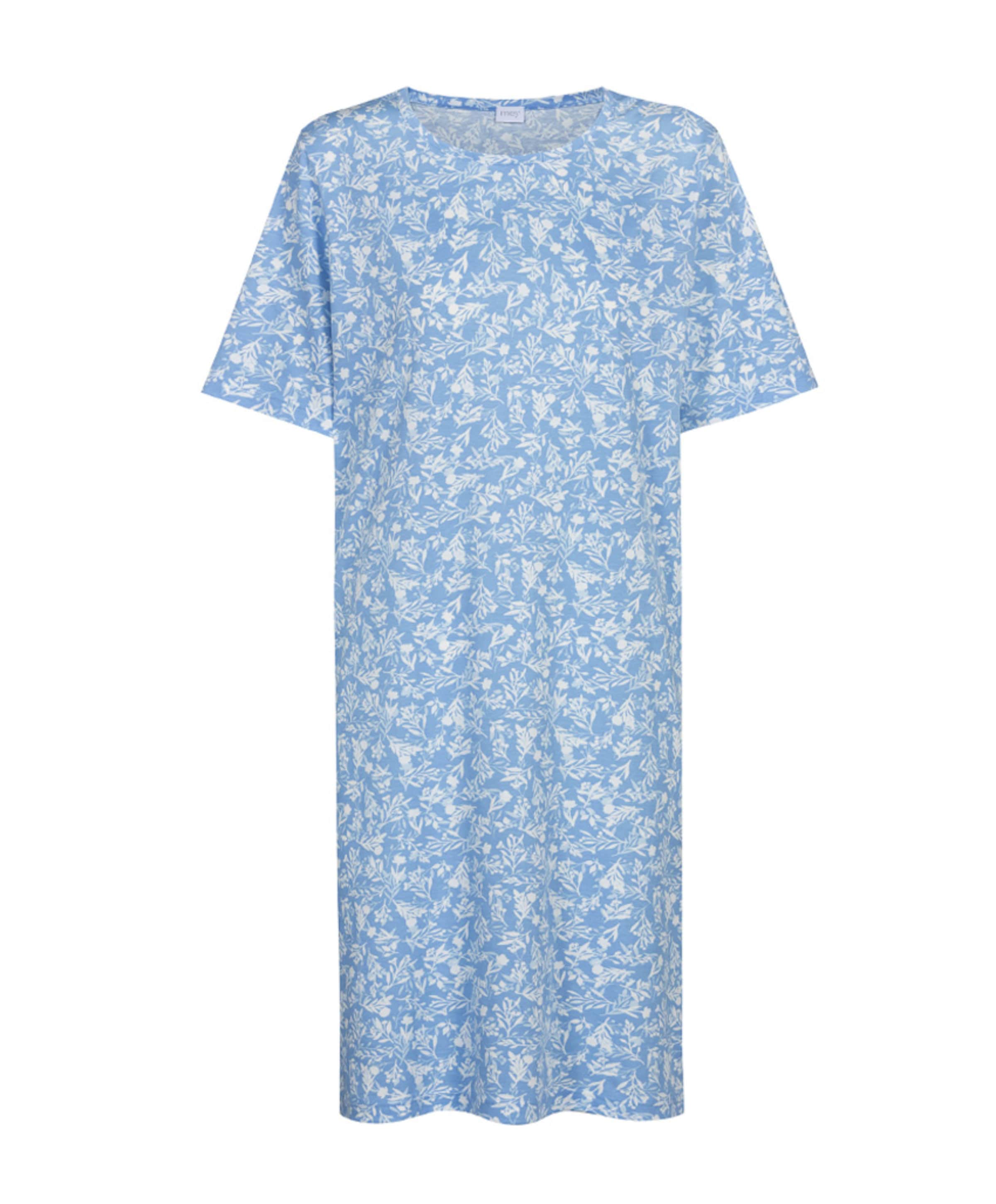 Mey Dames nachthemd blauw