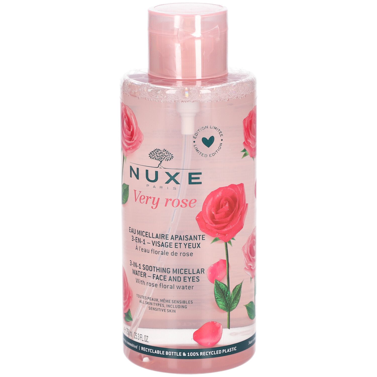 NUXE Very rose 3 In 1 Mizellenwasser