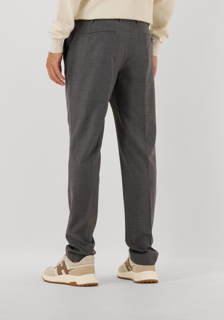 donkergrijze berwich pantalon morello elax