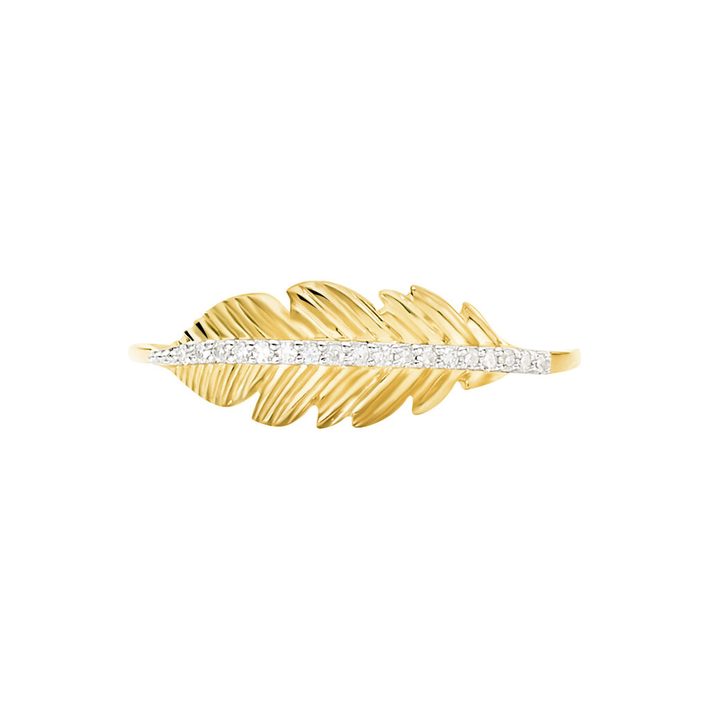 Bague Paola Or Jaune Diamant