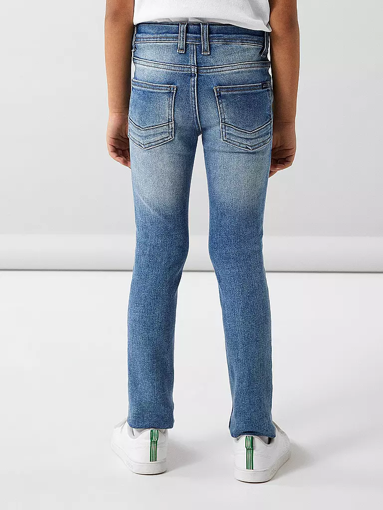 NAME IT Jungen Jeans Slim Fit NKMTHEO blau