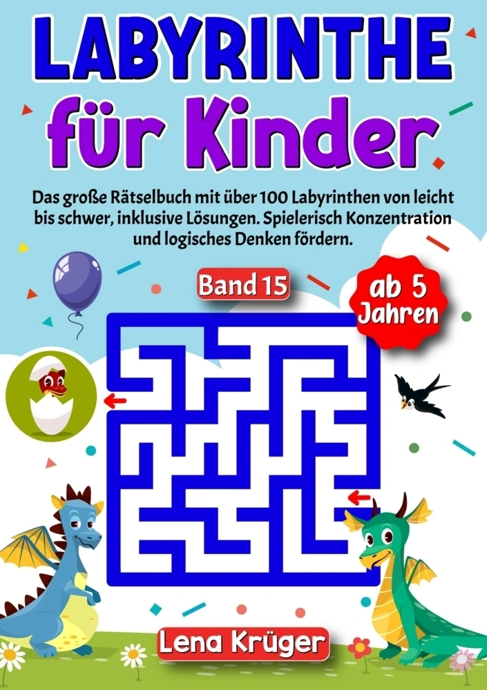 Labyrinthe für Kinder ab 5 Jahren - Band 15