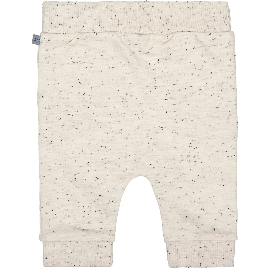 STACCATO Sweathose cream melange strukturiert