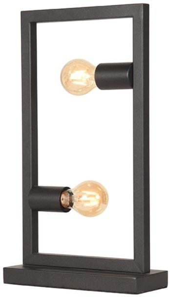 Tafellamp Zwart MT-2364 Quadrato B20 x D10 cm