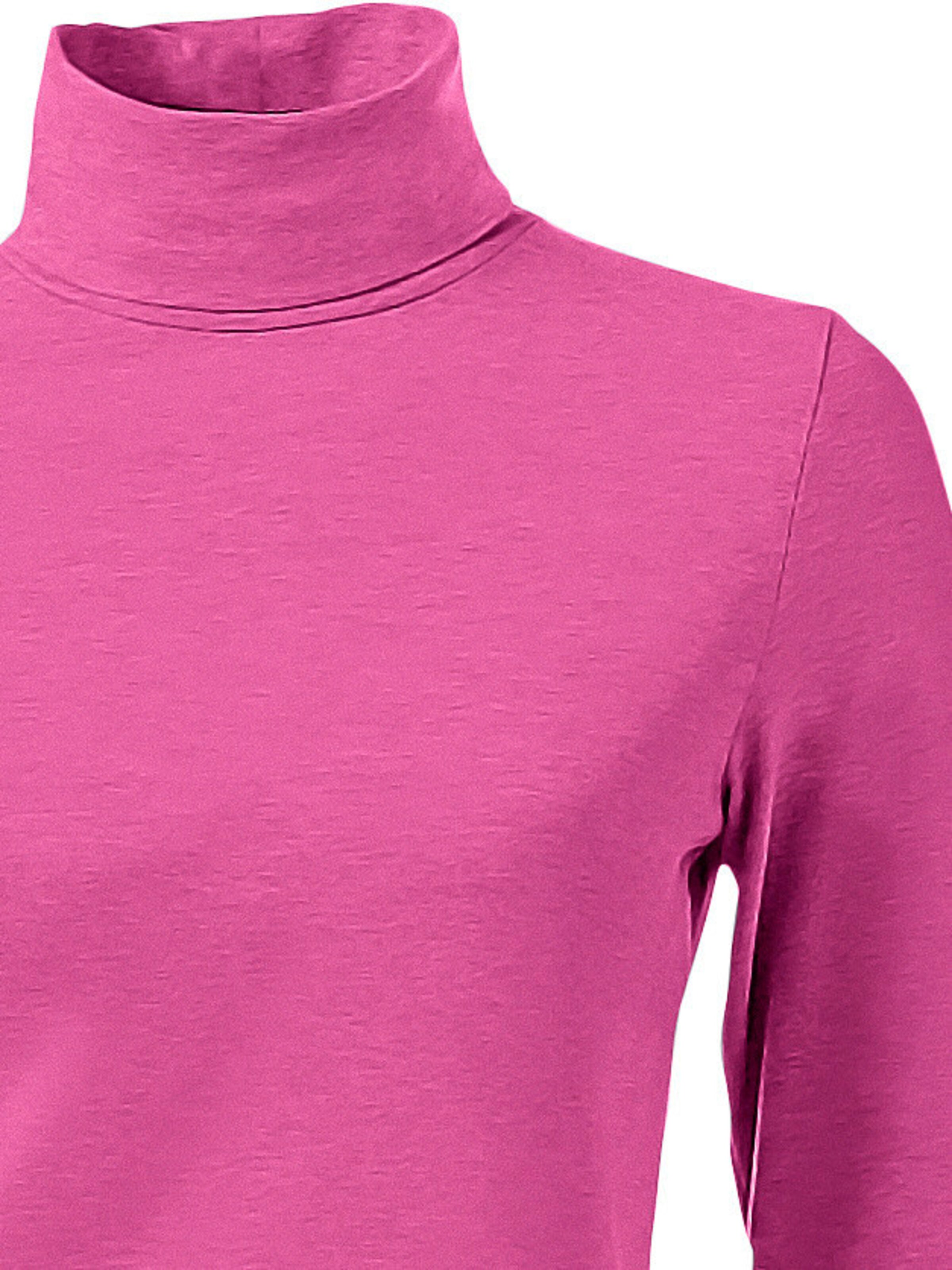 heine Rollkragen-Shirt in pink