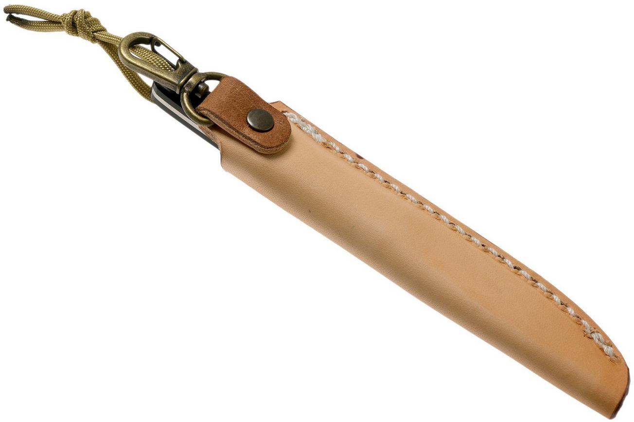 Ohta OFB SS 65 Black Canvas Micarta vaststaand mes