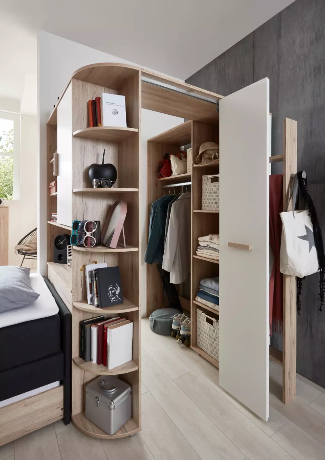 Eckkleiderschrank Cariba