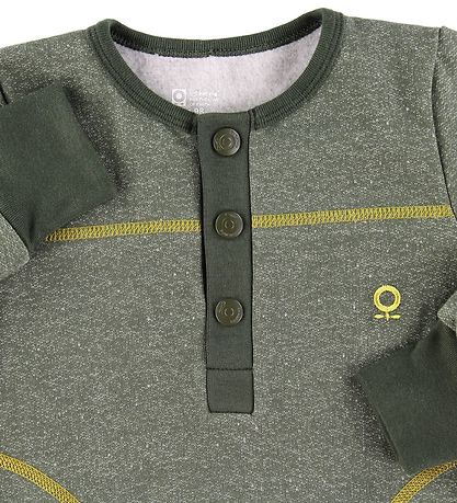 Katvig Kleid - Meliert Armygrün