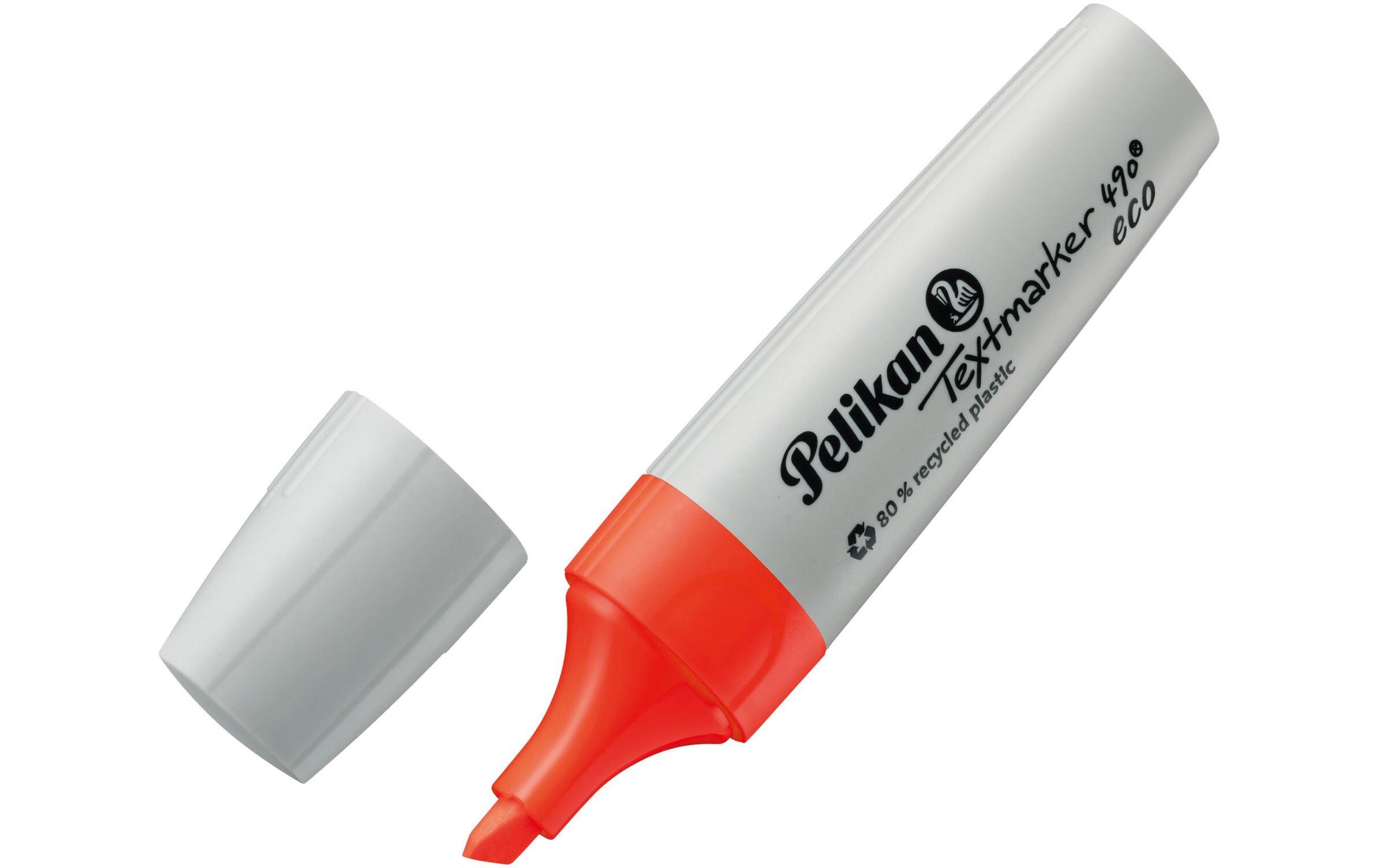 Textmarker 490 eco Set 6 Stück, MehrfarbigMarker mit hoher Leuchtkraft