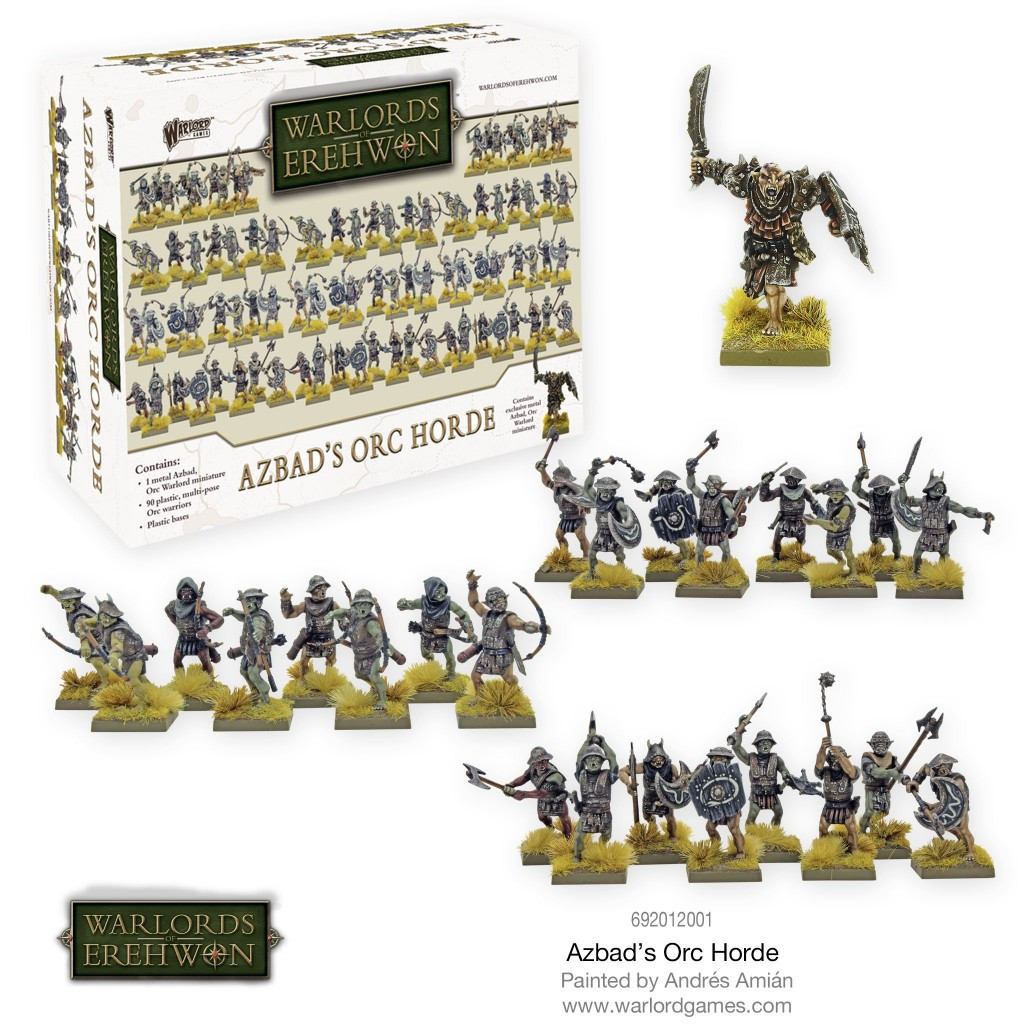Warlords of Erehwon : Azbad's Orc Horde