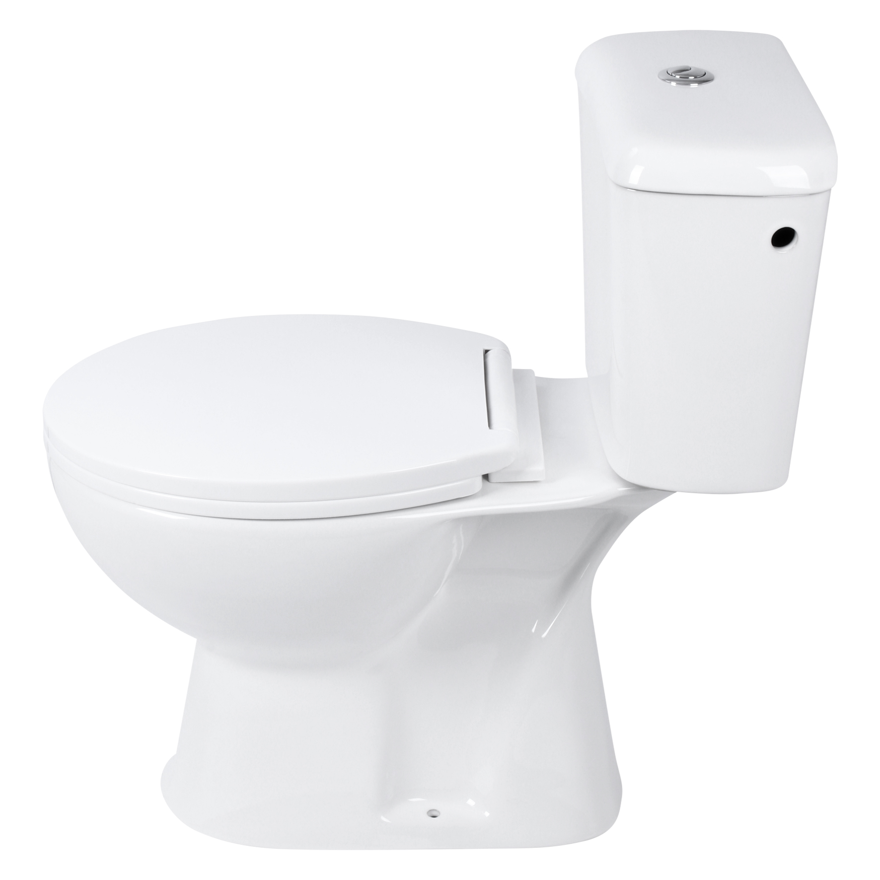 Differnz staand toilet duoblok AO wit