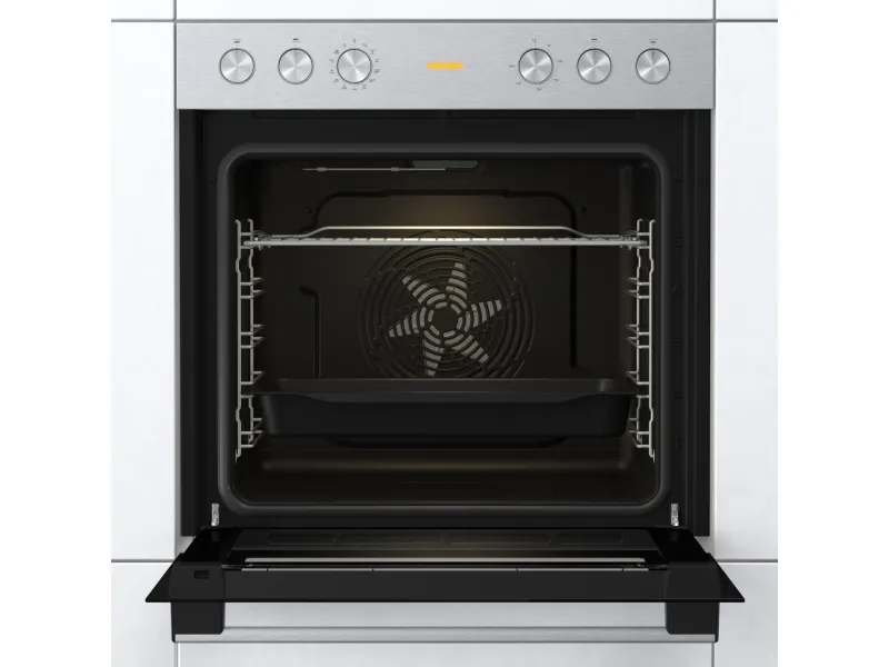 Gorenje BC6717E02X, Stor, Elektrisk ovn, 77 L, 77 L, 50 - 300 °C, AquaClean