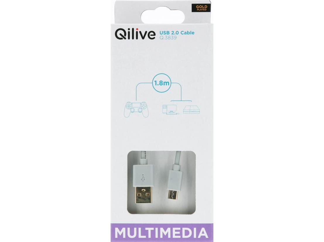 CABO USB A-MICRO B QILIVE Q.3839 G4218013 1.8MT