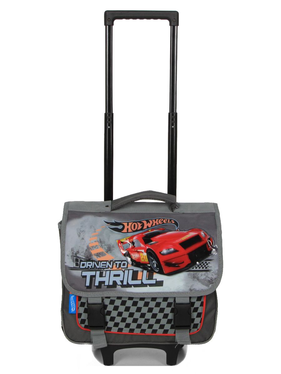 Cartable À roulettes Hot Wheels Thrill 38 cm