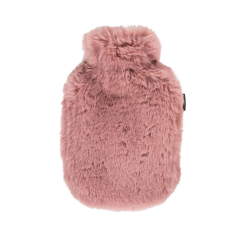fashy Wärmflasche 0.8l Flauschbezug extra soft hellrosa Thermoplastik 1 Stk