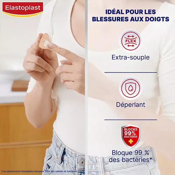 Curativo especial para mãos Elastoplast Expert, 20 unidades