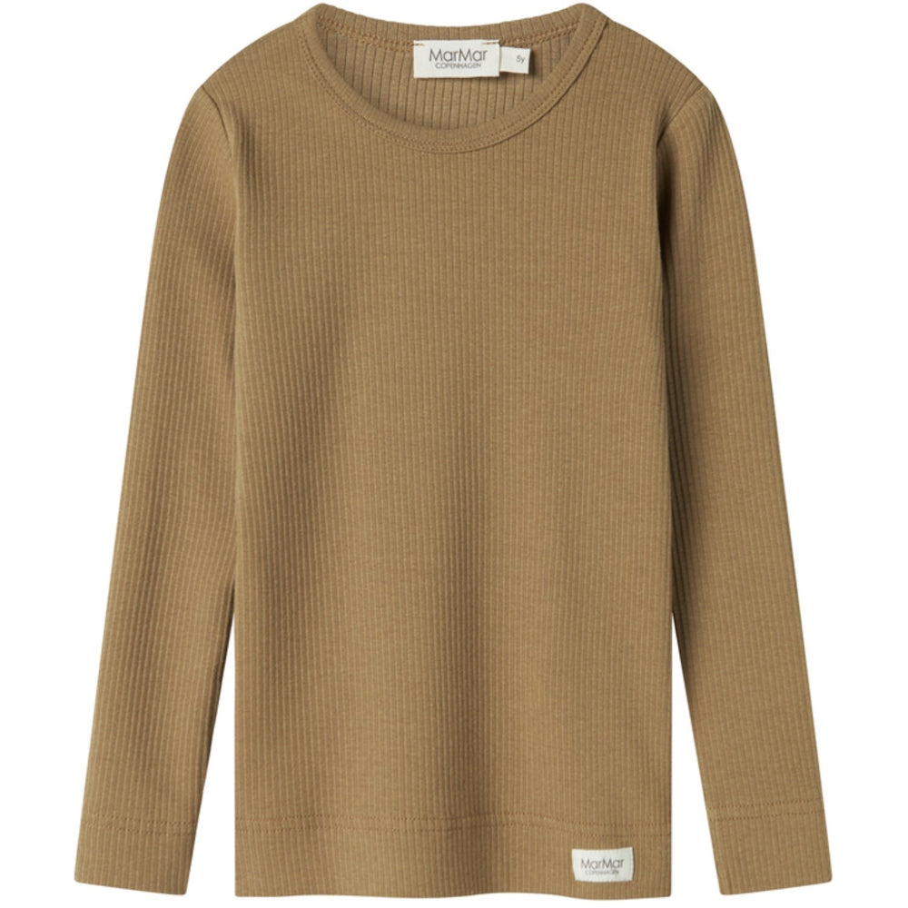 Køb MarMar Modal Dark Bronze Plain Bluse