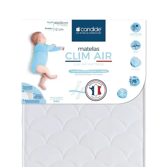 Matelas bébé Clim air   de               Candide