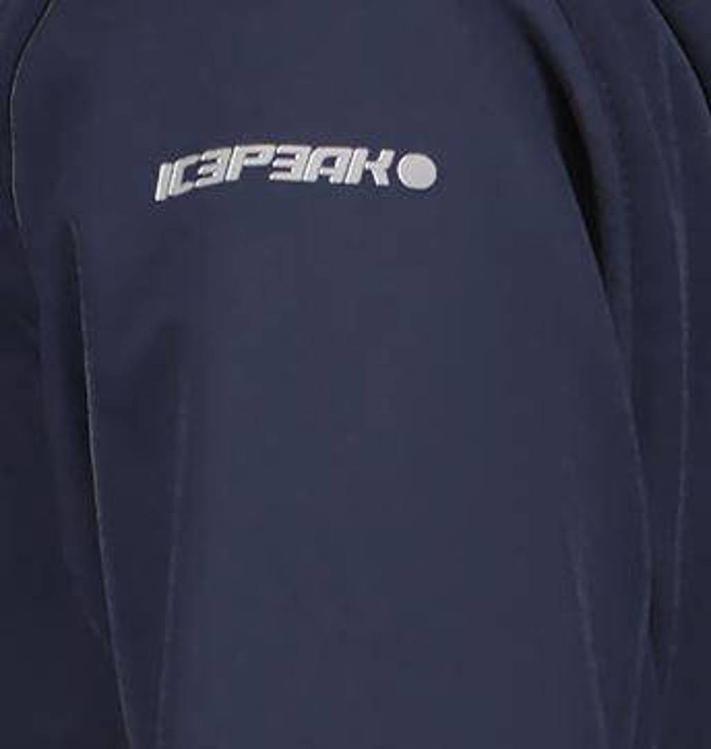 Icepeak softshell jas Kobryn JR donkerblauw